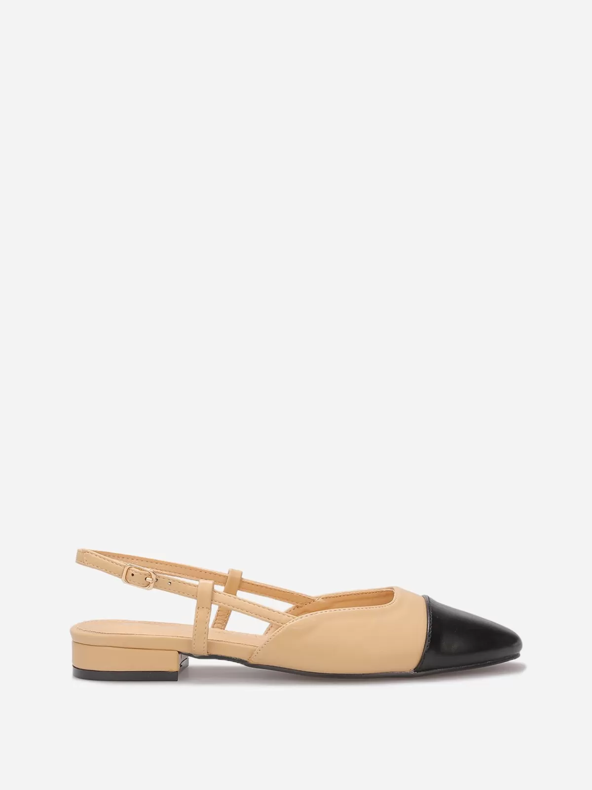 La Modeuse Best Sellers De La Modeuse | Business Collection*Ballerines slingback à bout contrastant