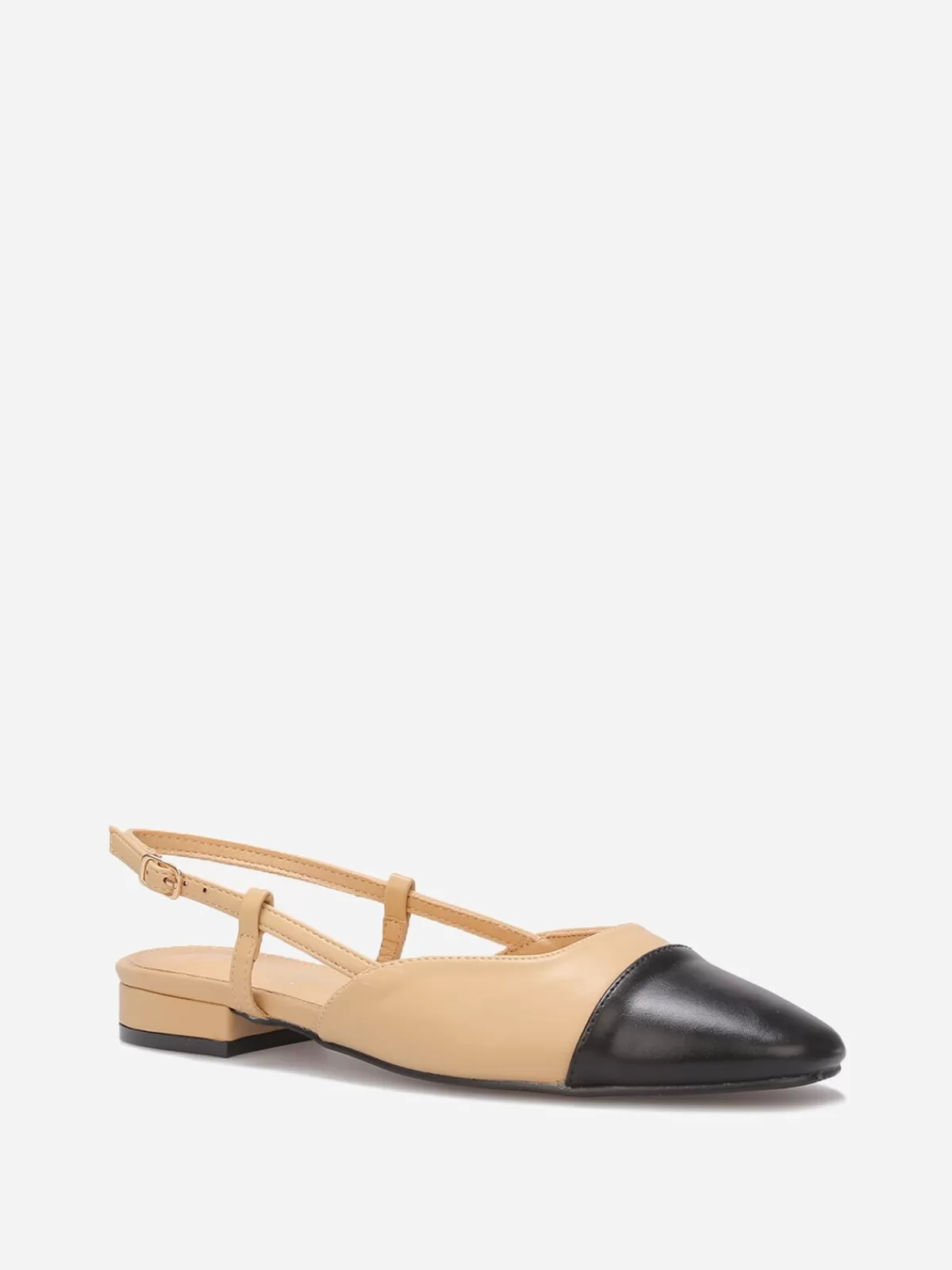 La Modeuse Best Sellers De La Modeuse | Business Collection*Ballerines slingback à bout contrastant