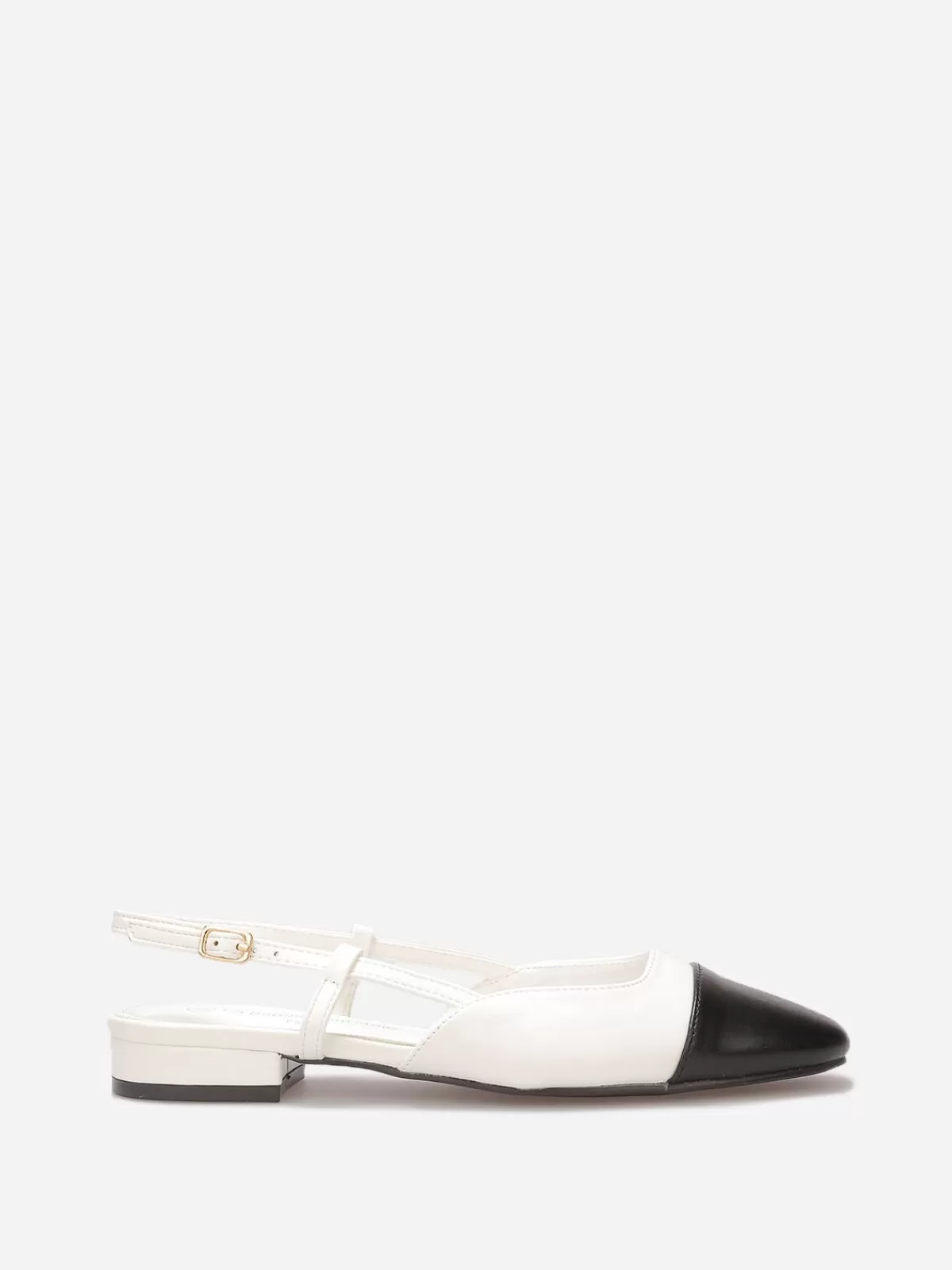 La Modeuse Business Collection | Slingback*Ballerines slingback à bout contrastant