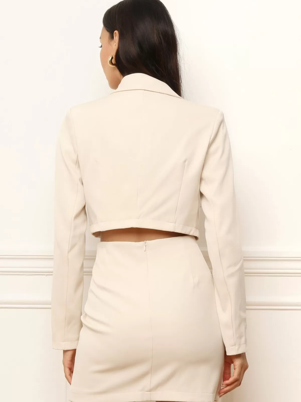 La Modeuse Best Sellers De La Modeuse | Business Collection*Blazer court avec col à revers