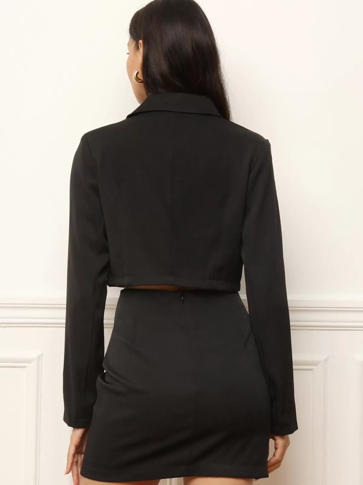 La Modeuse Best Sellers De La Modeuse | Business Collection*Blazer court avec col à revers