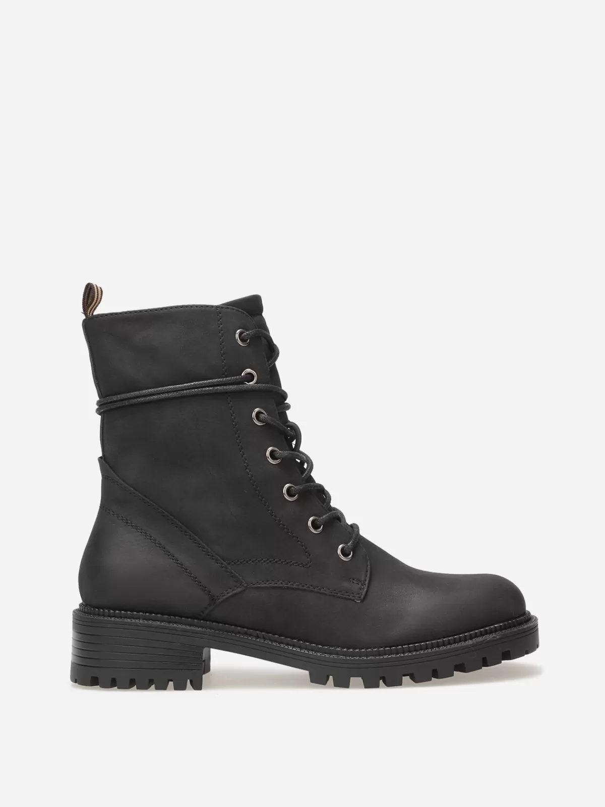 La Modeuse Bottines*Bottines rangers en simili mat