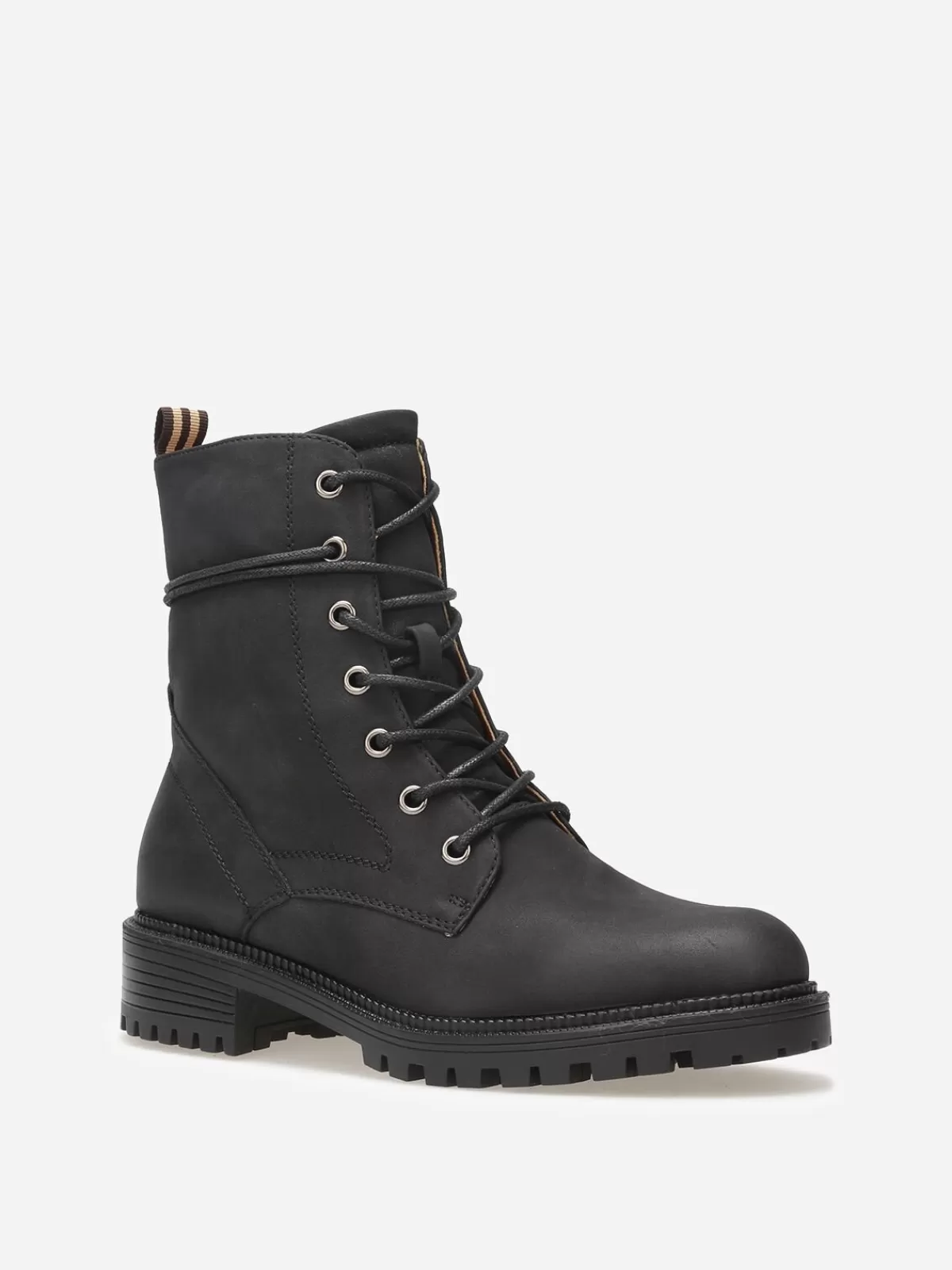 La Modeuse Bottines*Bottines rangers en simili mat