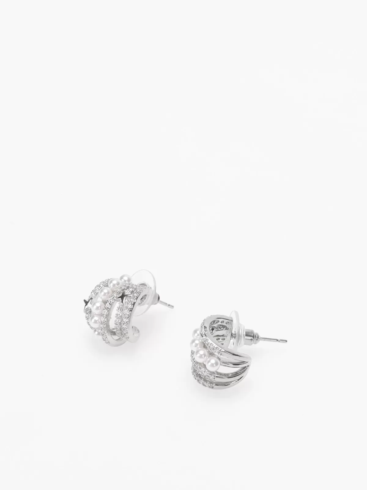 La Modeuse Boucles D’oreilles | Business Collection*Boucles d'oreilles à strass et perles