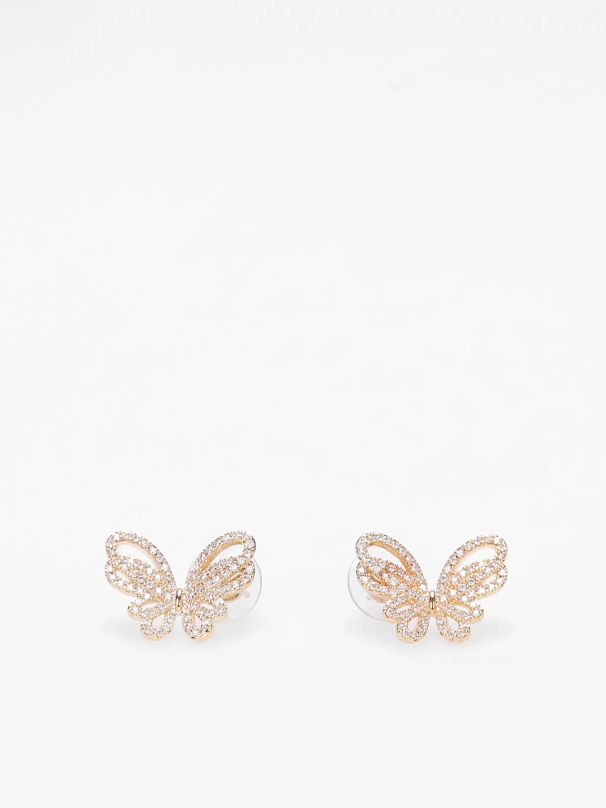 La Modeuse Boucles D’oreilles | Collection Cérémonies*Boucles d'oreilles papillons à strass