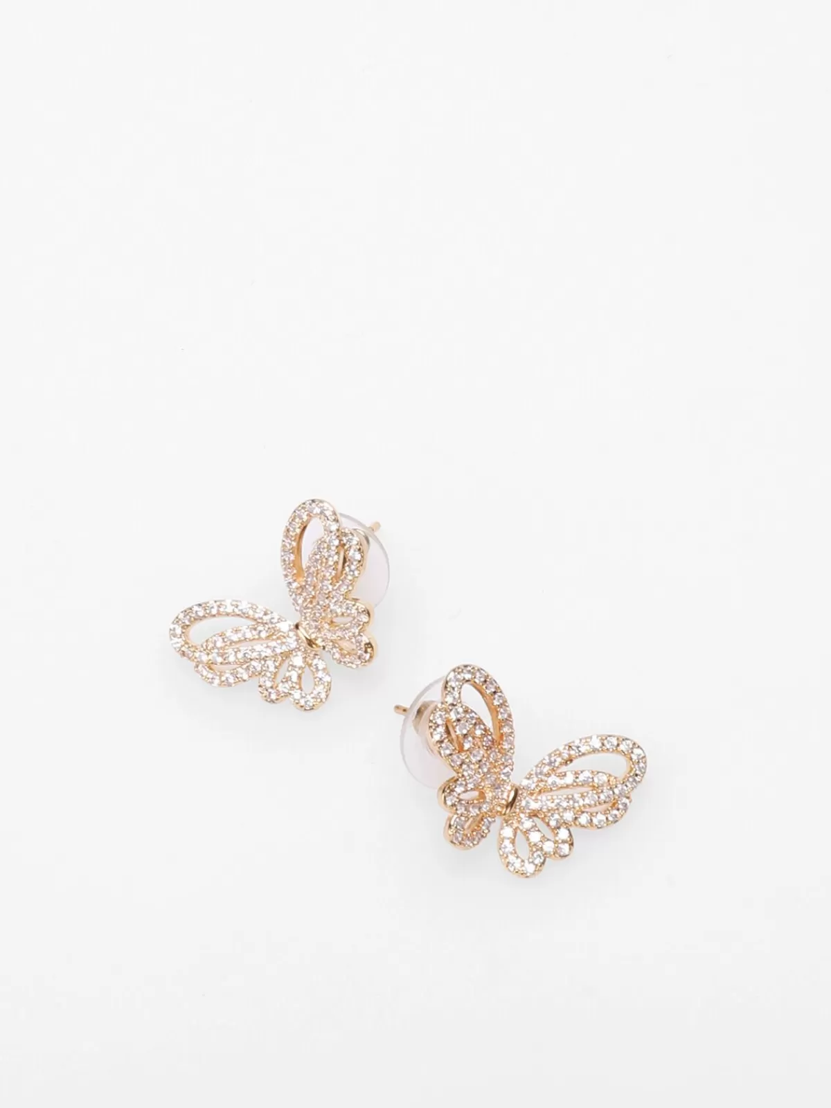 La Modeuse Boucles D’oreilles | Collection Cérémonies*Boucles d'oreilles papillons à strass