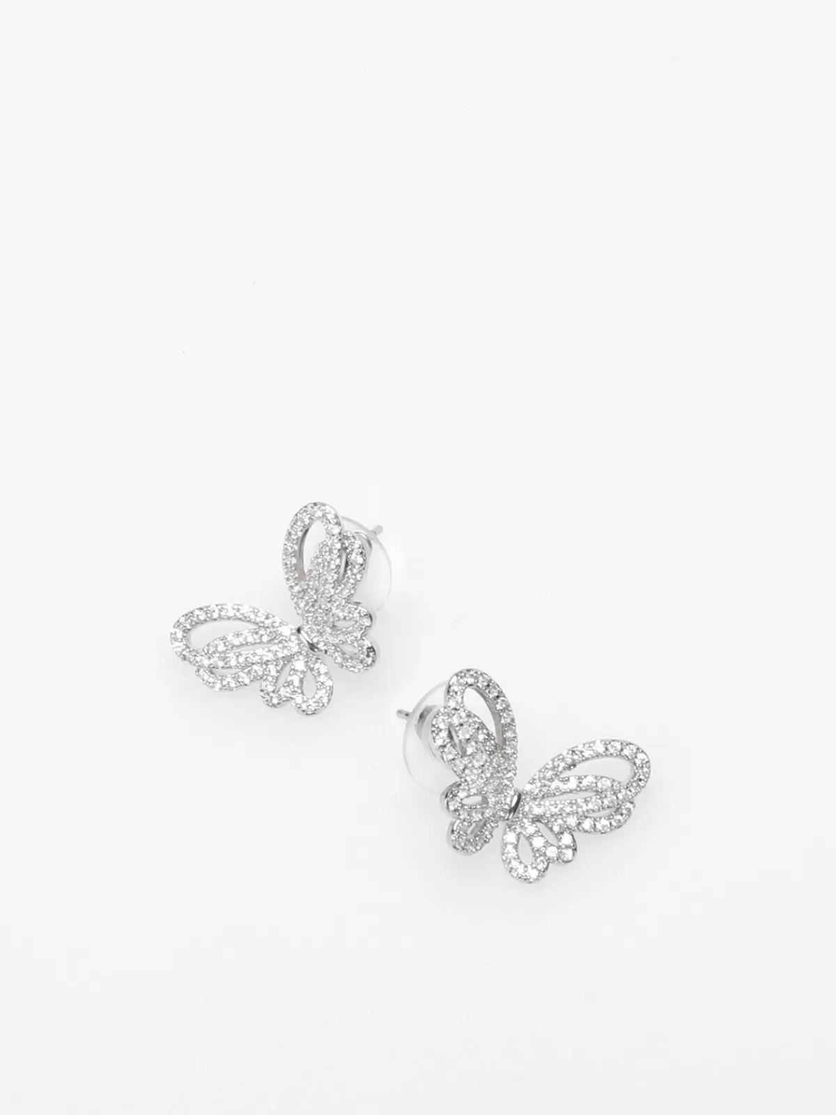 La Modeuse Boucles D’oreilles | Collection Cérémonies*Boucles d'oreilles papillons à strass