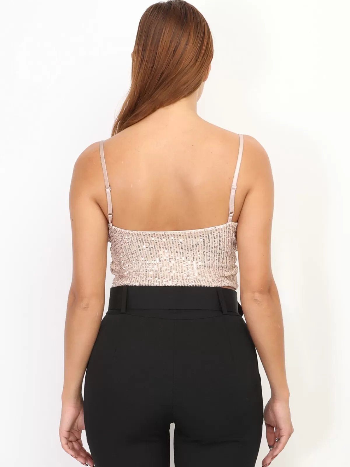 La Modeuse Tops, T-shirts*Brassière à sequins