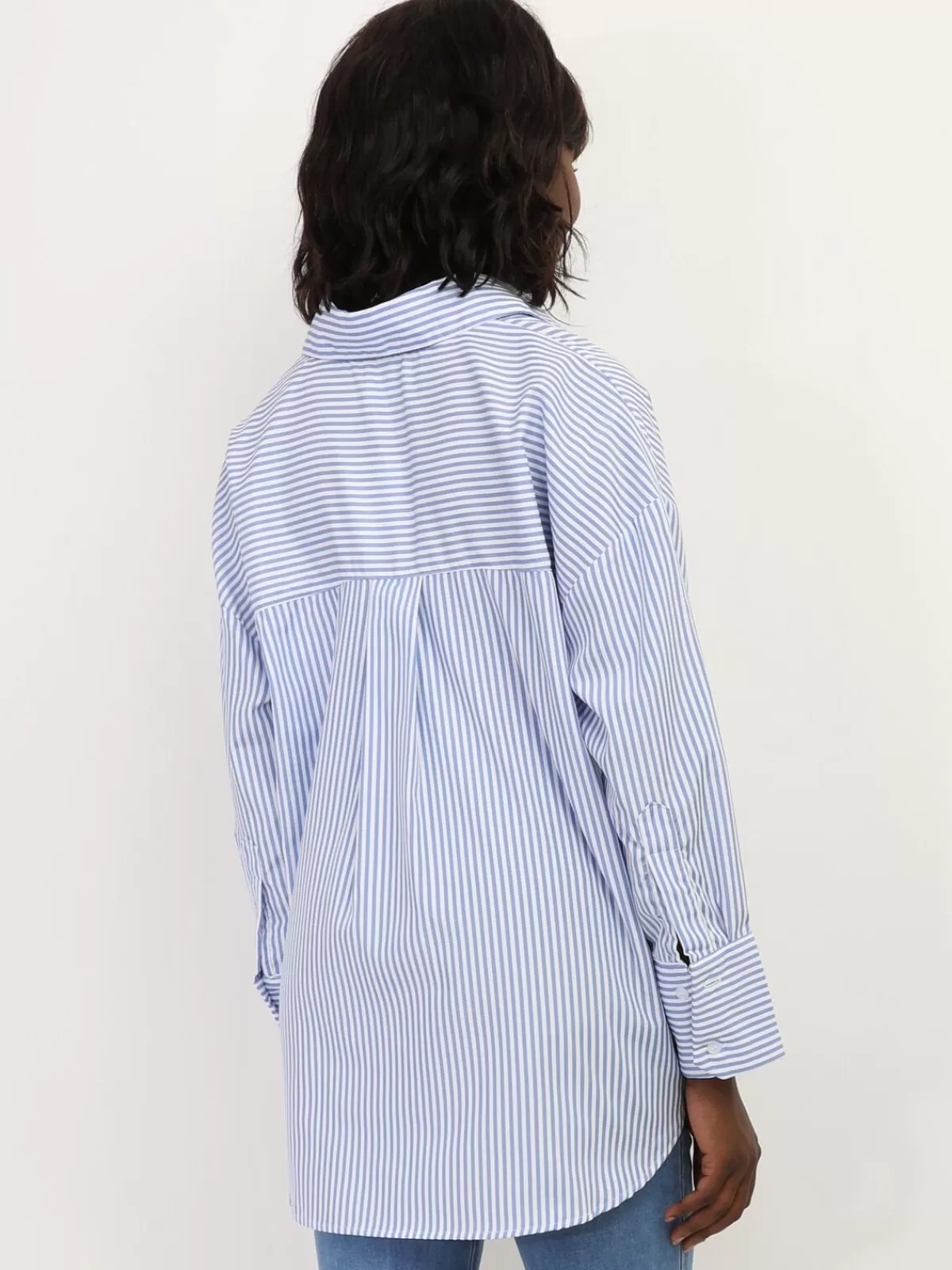 La Modeuse Business Collection | Les Basiques*Chemise oversize à rayures