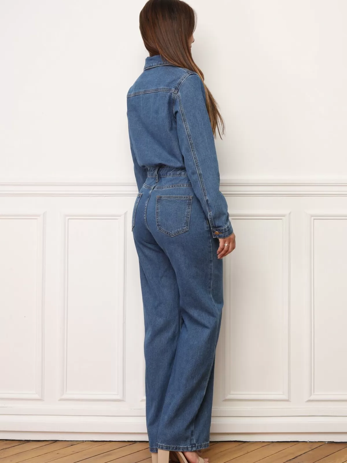 La Modeuse Combinaisons*Combinaison style utilitaire en denim