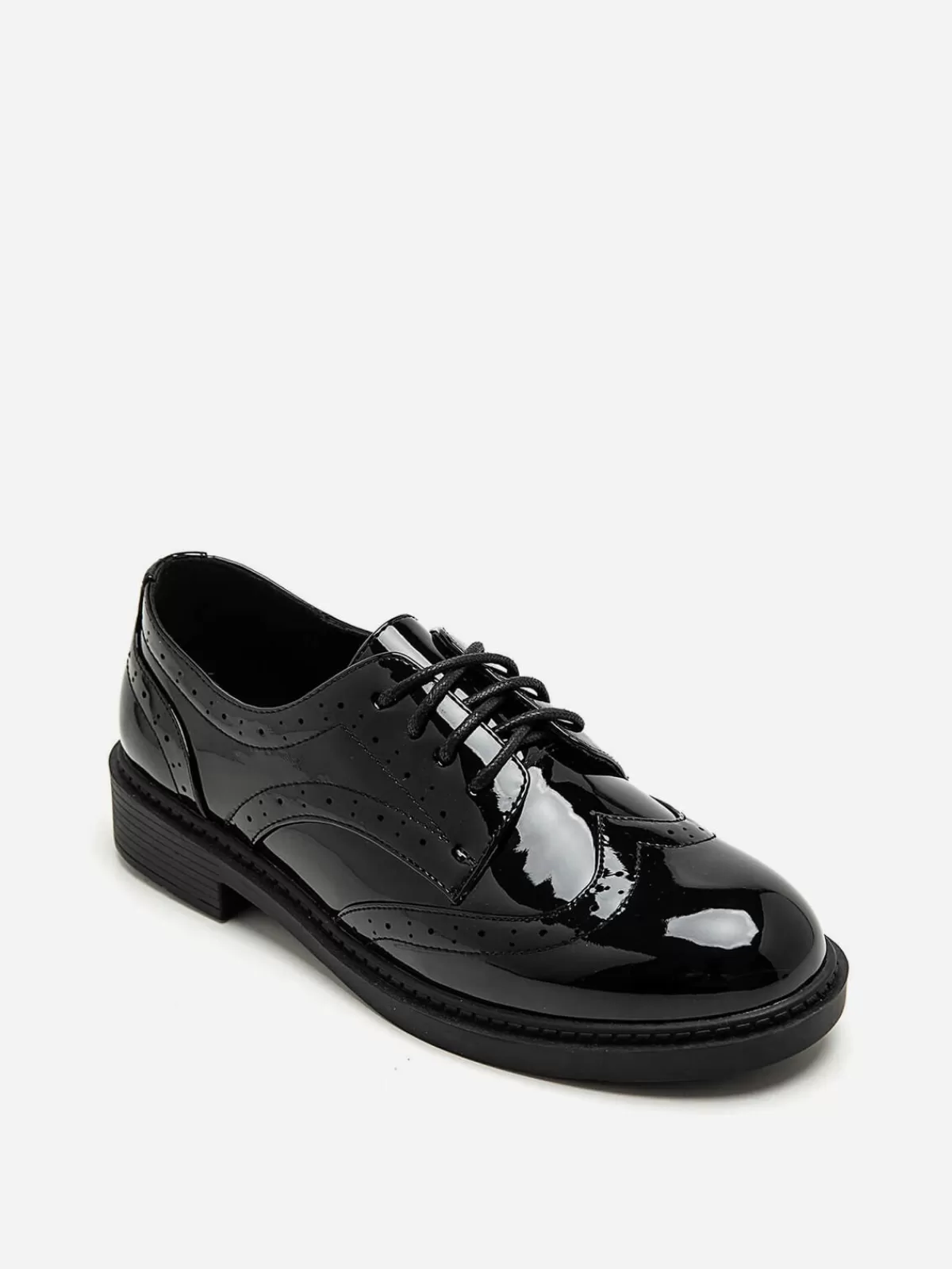 La Modeuse Business Collection | Derbies, Richelieus*Derbies vernies à détails ajourés