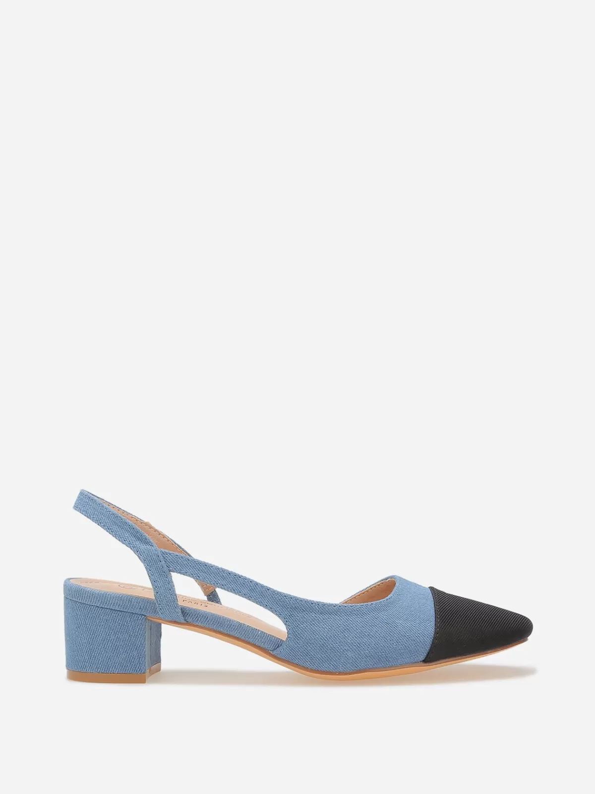 La Modeuse Slingback | Escarpins*Escarpins slingback en denim