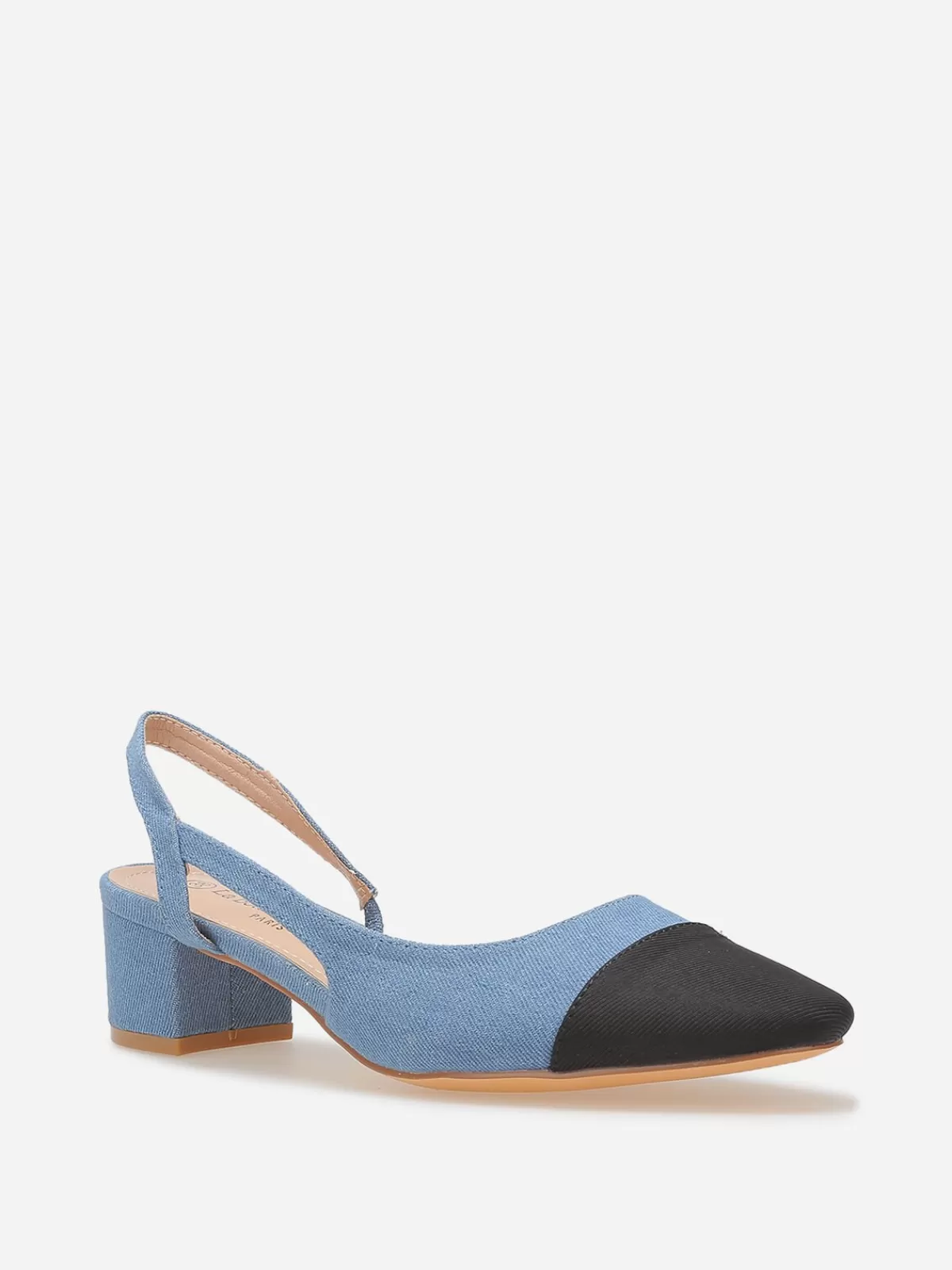 La Modeuse Slingback | Escarpins*Escarpins slingback en denim