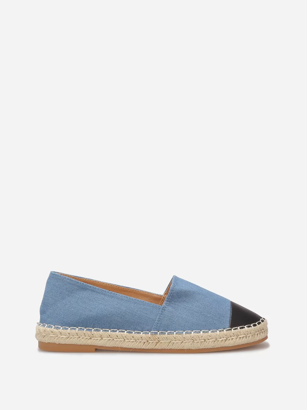 La Modeuse Espadrilles*Espadrilles bicolores en denim