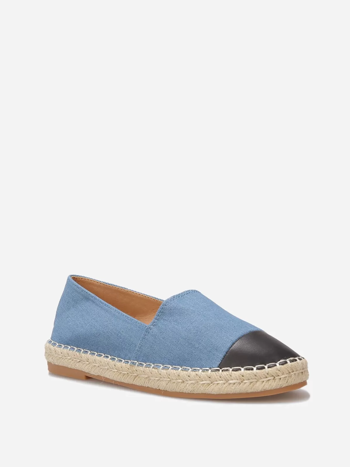 La Modeuse Espadrilles*Espadrilles bicolores en denim