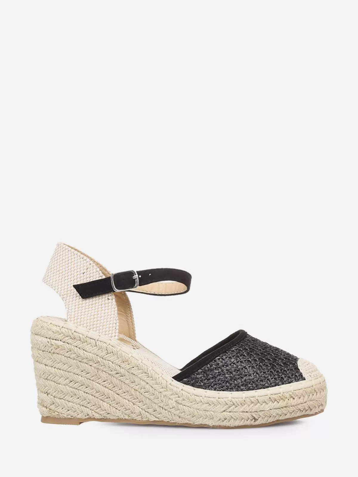 La Modeuse Compensées | Espadrilles*Espadrilles compensées  effet paille tressée