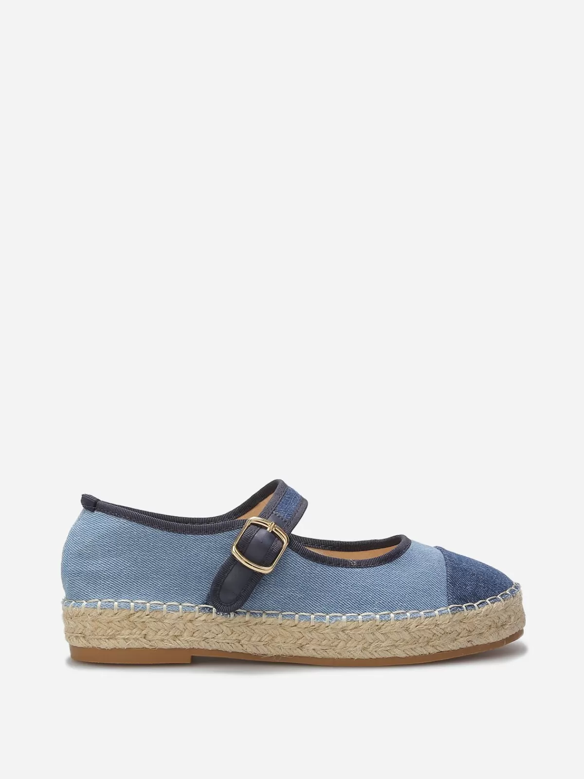 La Modeuse Espadrilles*Espadrilles en denim avec bride