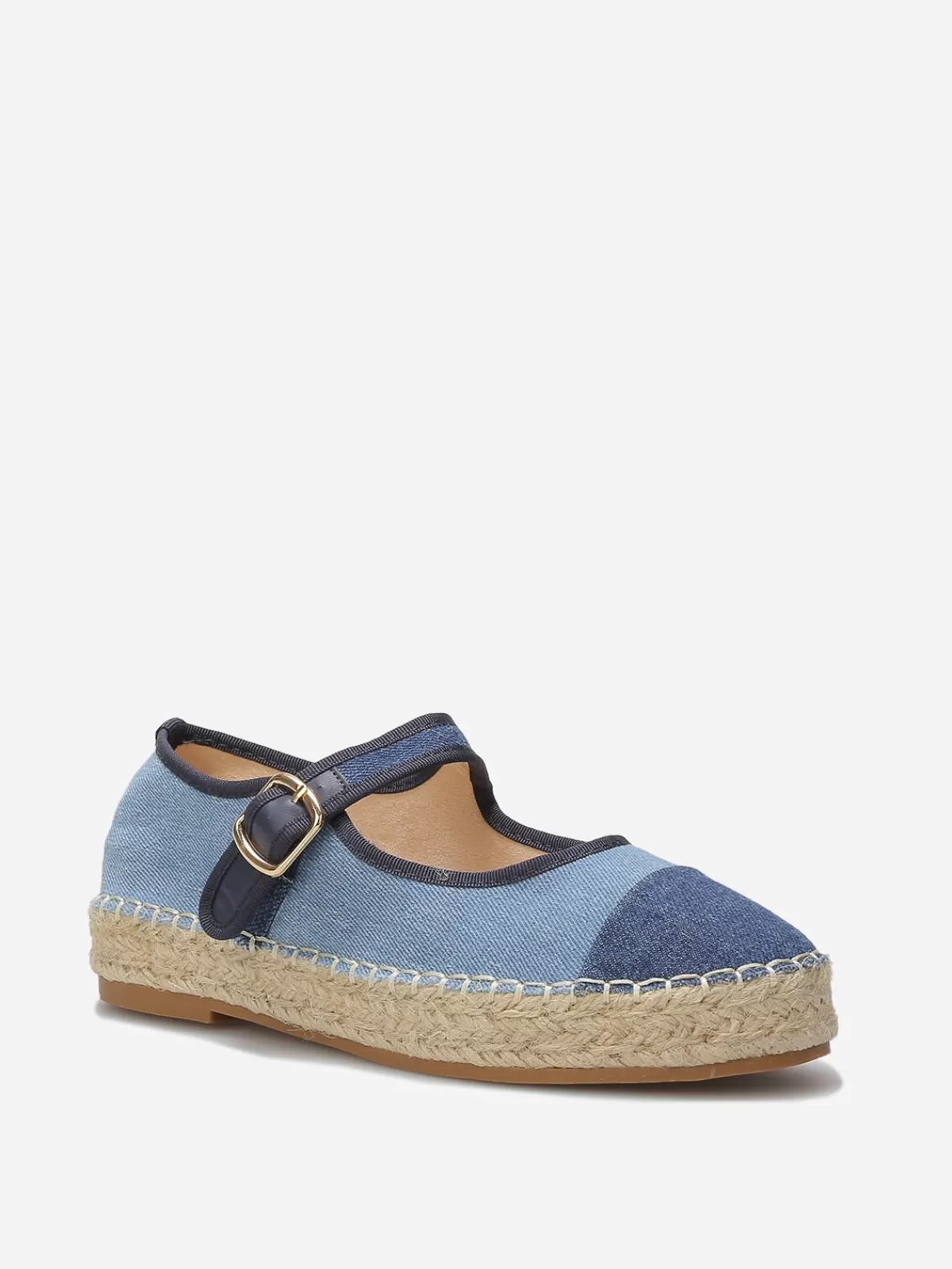 La Modeuse Espadrilles*Espadrilles en denim avec bride