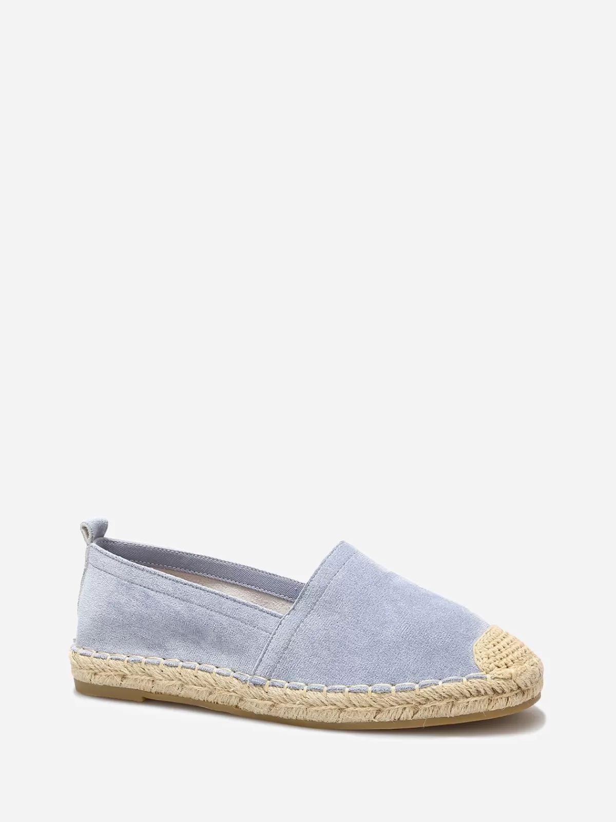 La Modeuse Espadrilles*Espadrilles en suédine à bout carré