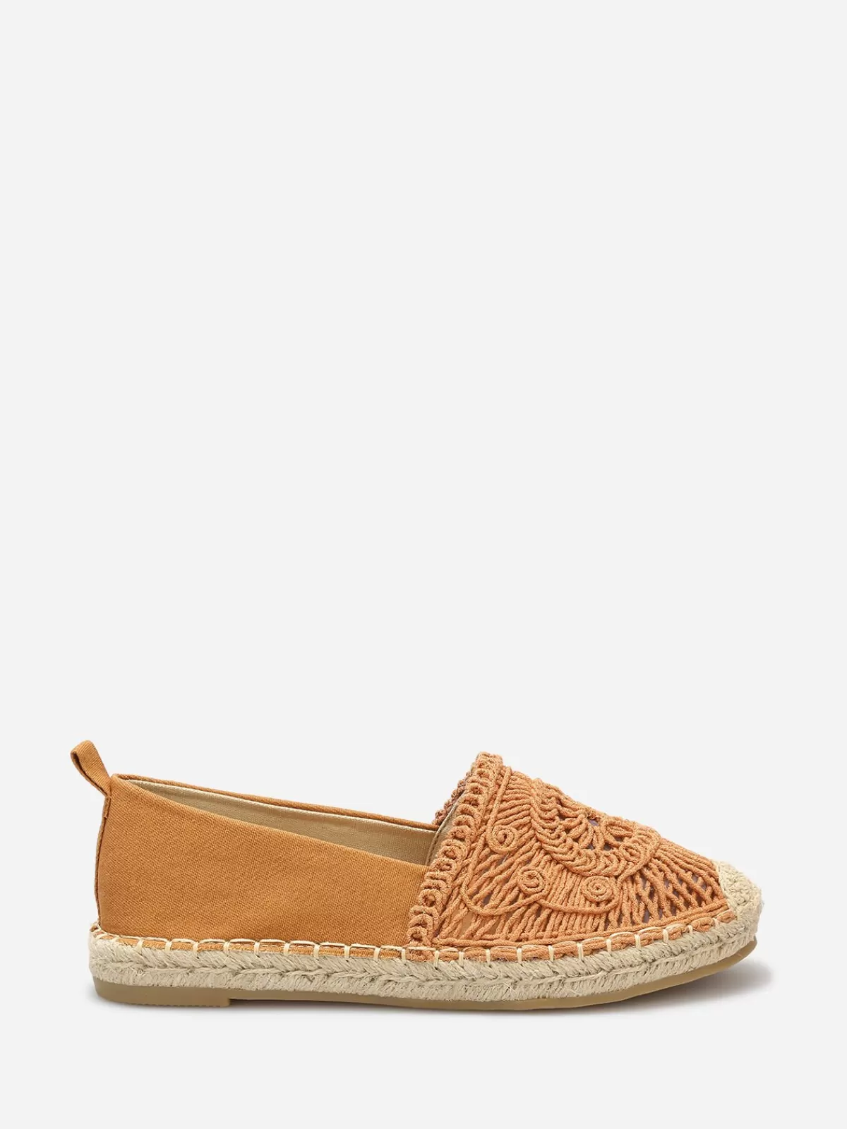 La Modeuse Espadrilles*Espadrilles en tissu et crochet