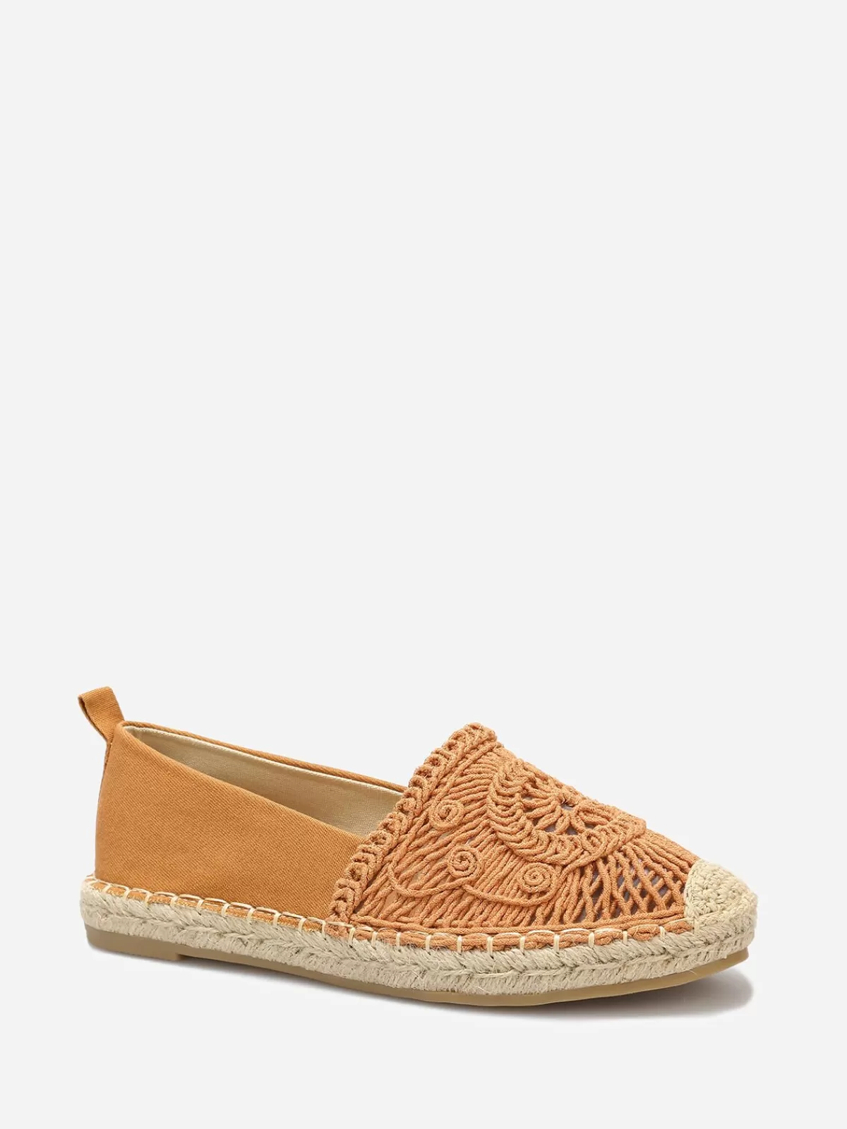 La Modeuse Espadrilles*Espadrilles en tissu et crochet