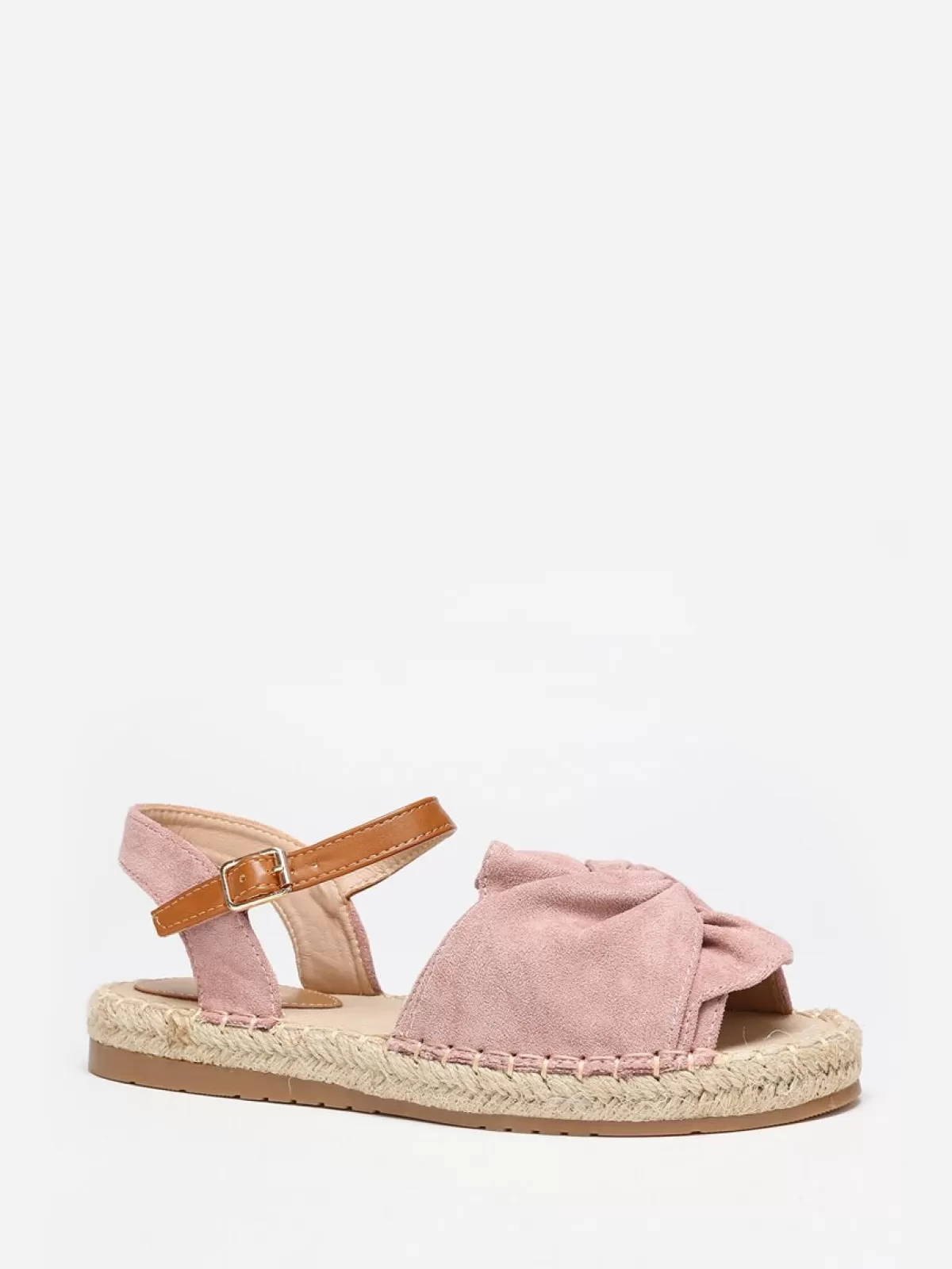 La Modeuse Compensées | Espadrilles*Espadrilles peep toes   à bride nouée