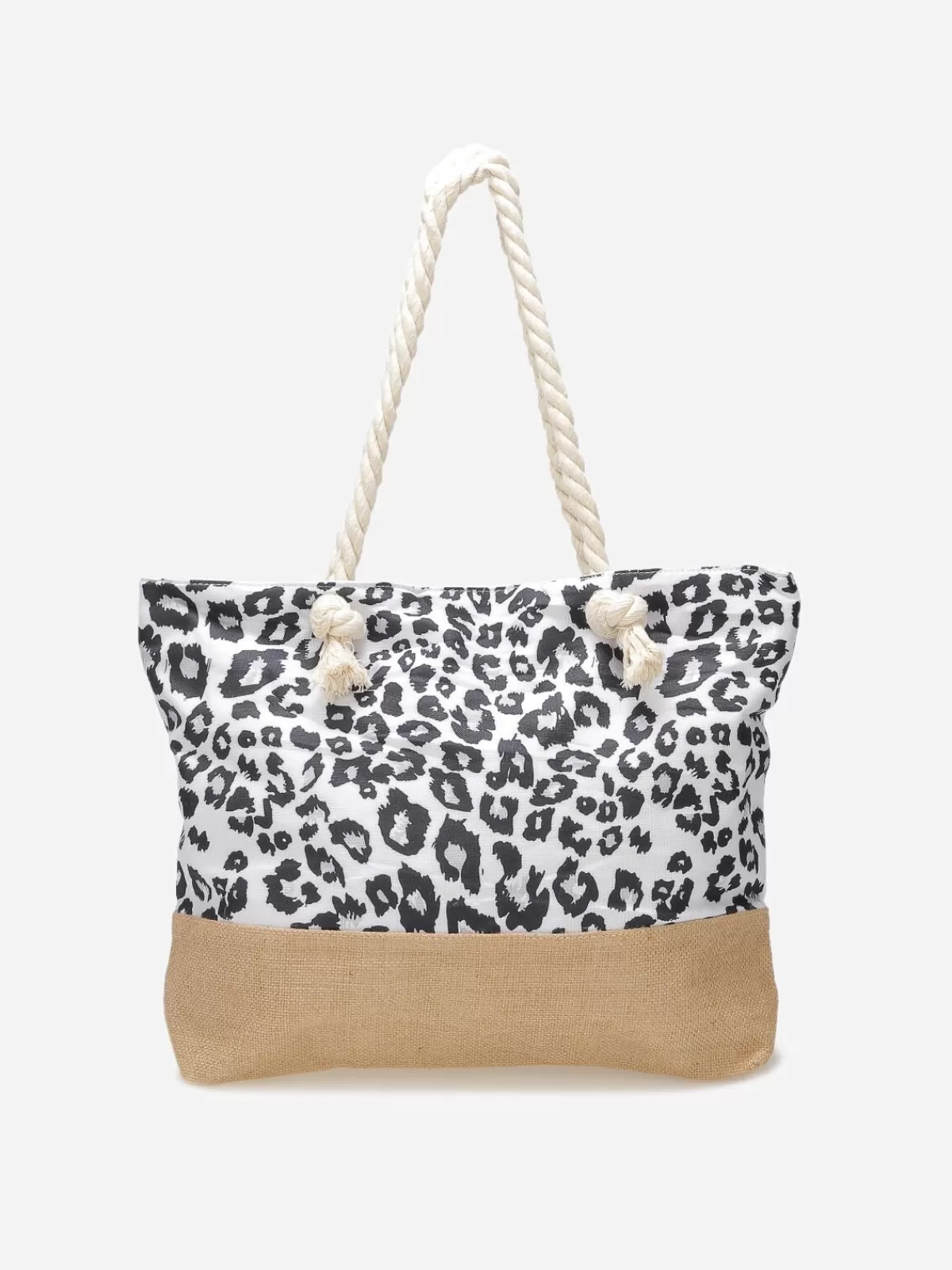 La Modeuse Sacs Cabas | Sacs De Plage*Grand sac cabas motif tacheté