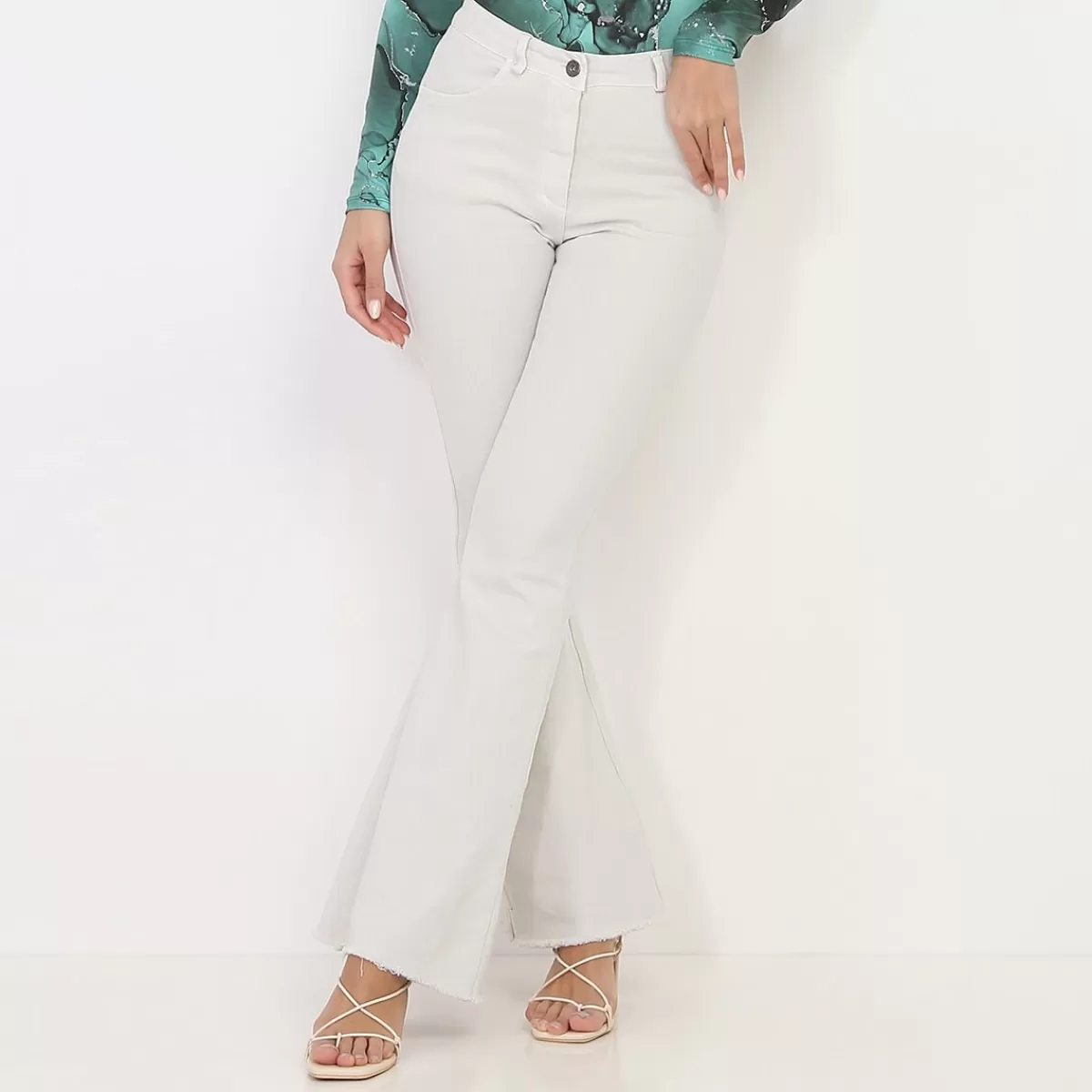 La Modeuse Grandes Tailles (44 Et +)*Jeans flare stretch