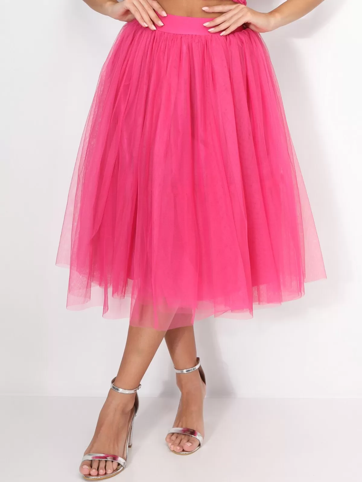 La Modeuse Jupes*Jupe évasée en tulle