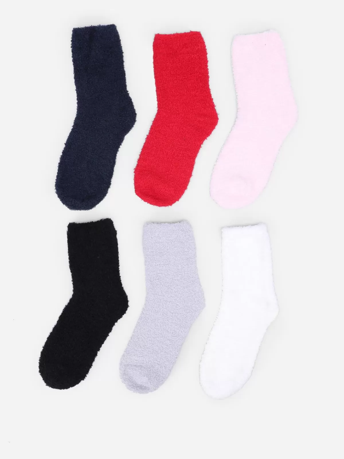 La Modeuse Chaussettes*Lot de 6 paires de chaussettes duveteuses