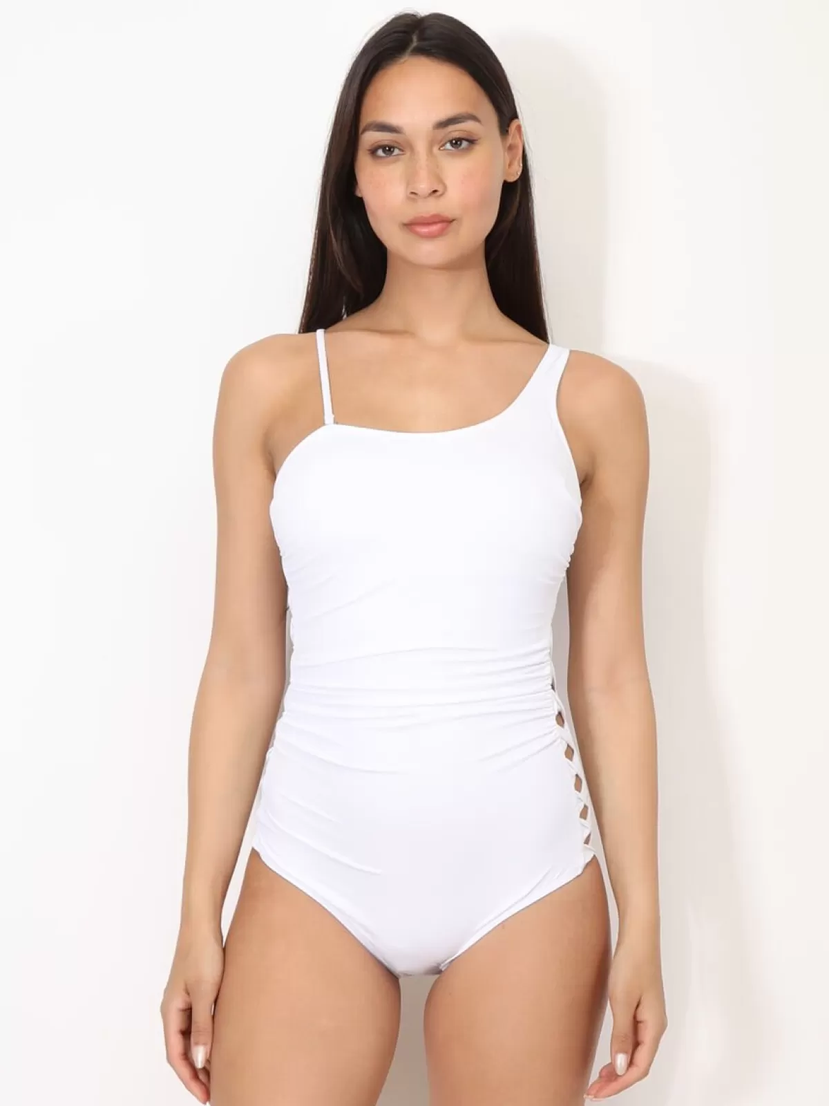 La Modeuse Maillots De Bain*Maillot 1 pièce asymétrique à découpes