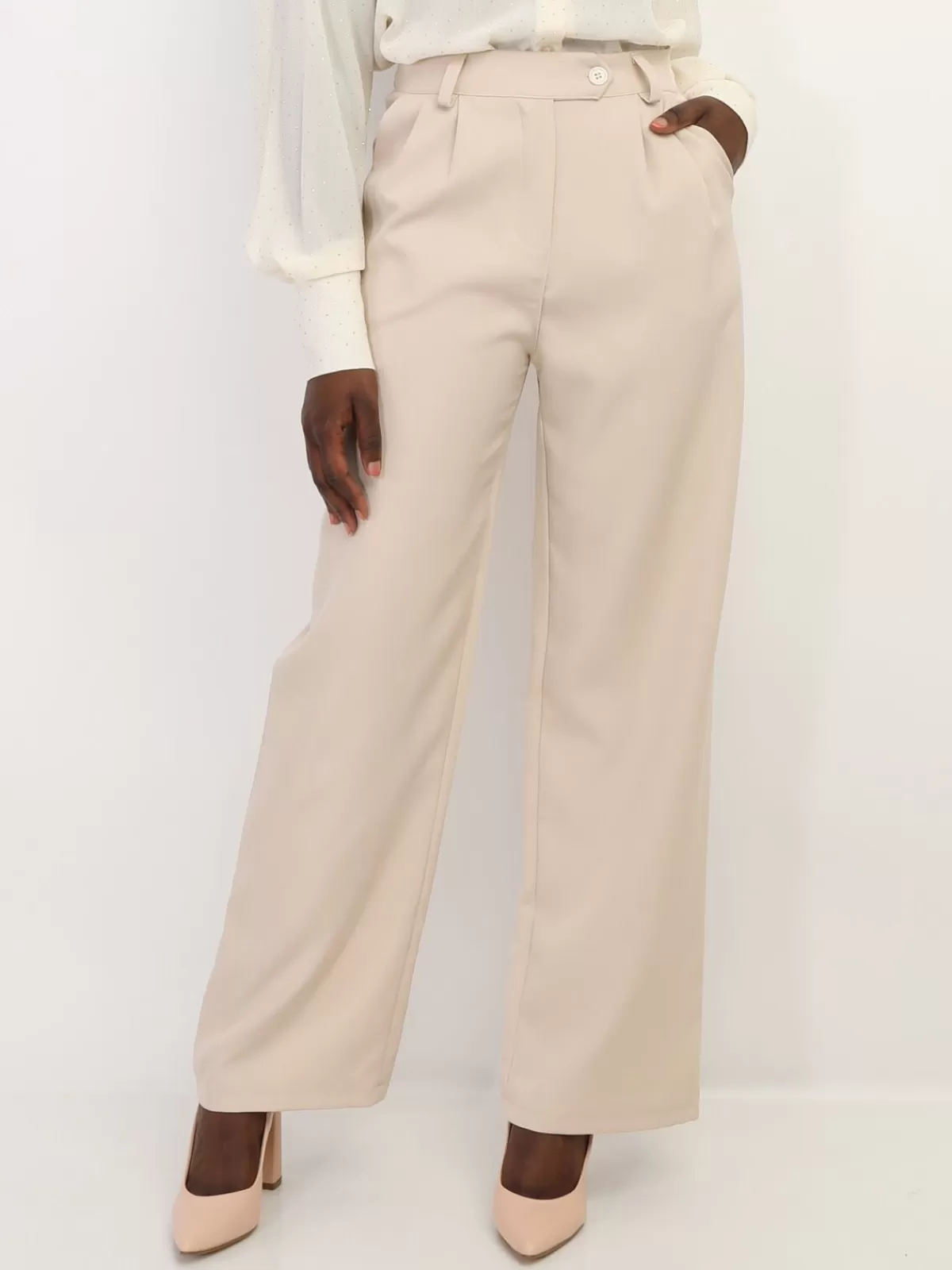 La Modeuse Best Sellers De La Modeuse | Business Collection*Pantalon de costume large à plis