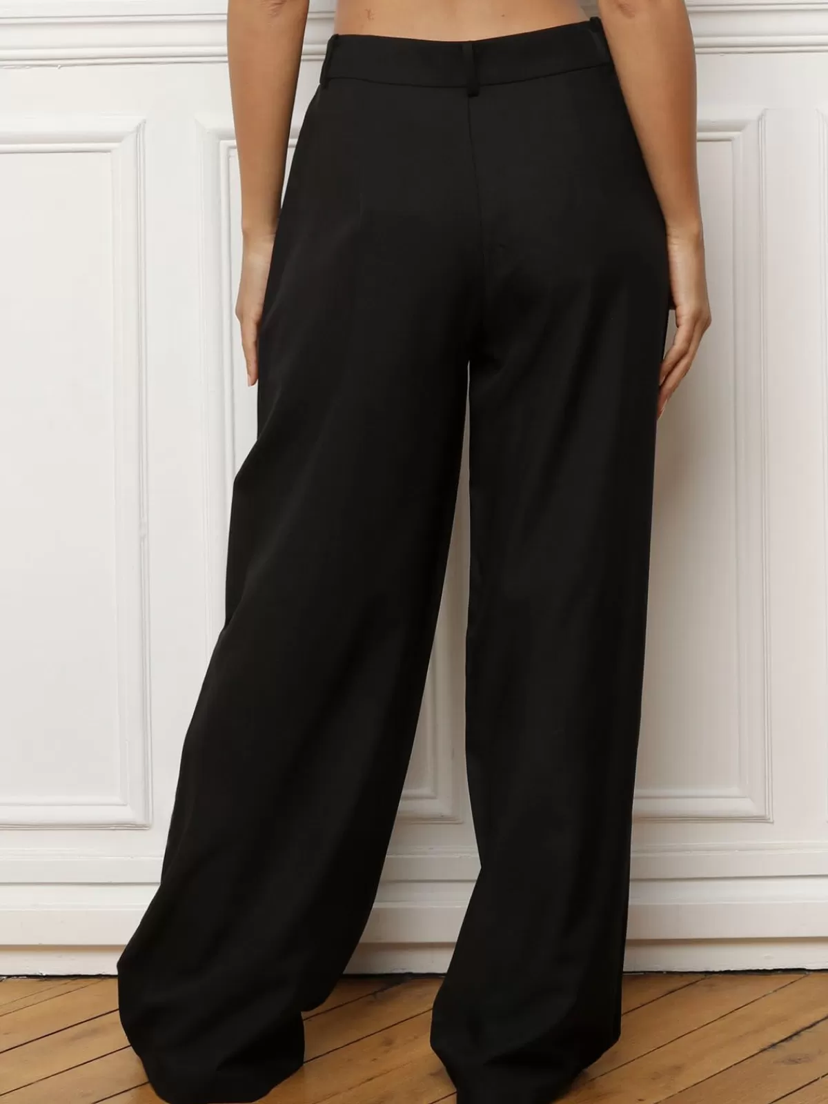 La Modeuse Best Sellers De La Modeuse | Business Collection*Pantalon droit à double poches plaquées