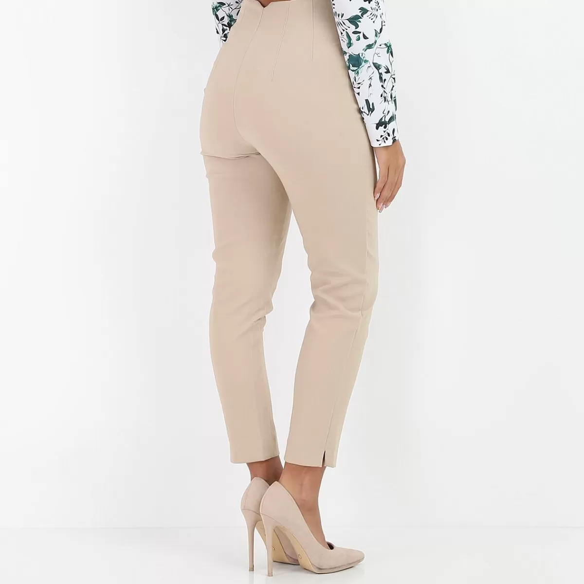 La Modeuse Business Collection*Pantalon droit taille haute