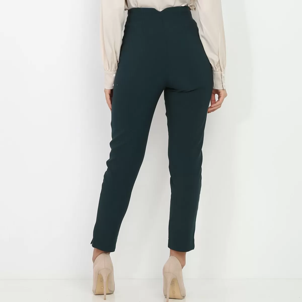 La Modeuse Business Collection*Pantalon droit taille haute