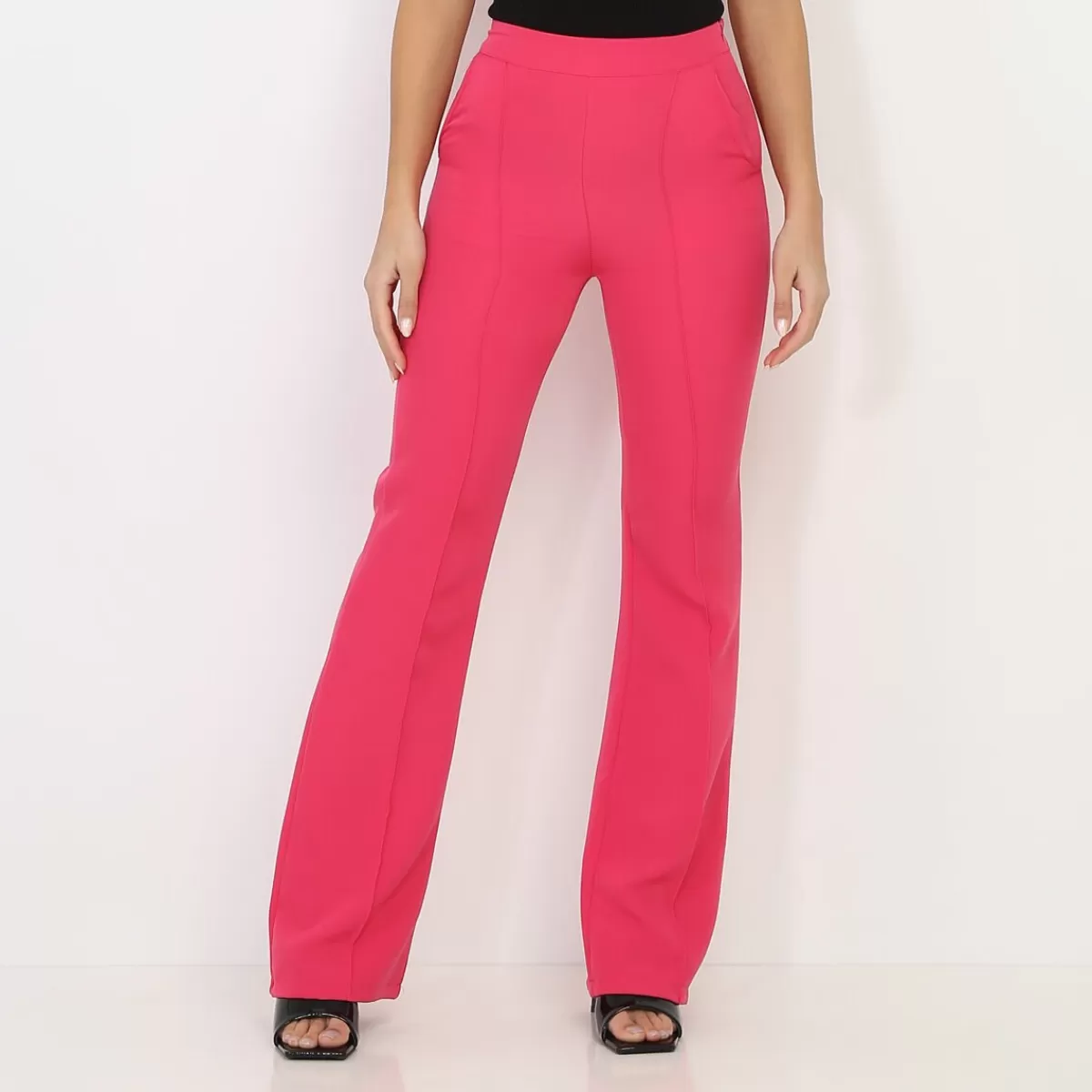 La Modeuse Business Collection | Ensembles*Pantalon flare à taille haute