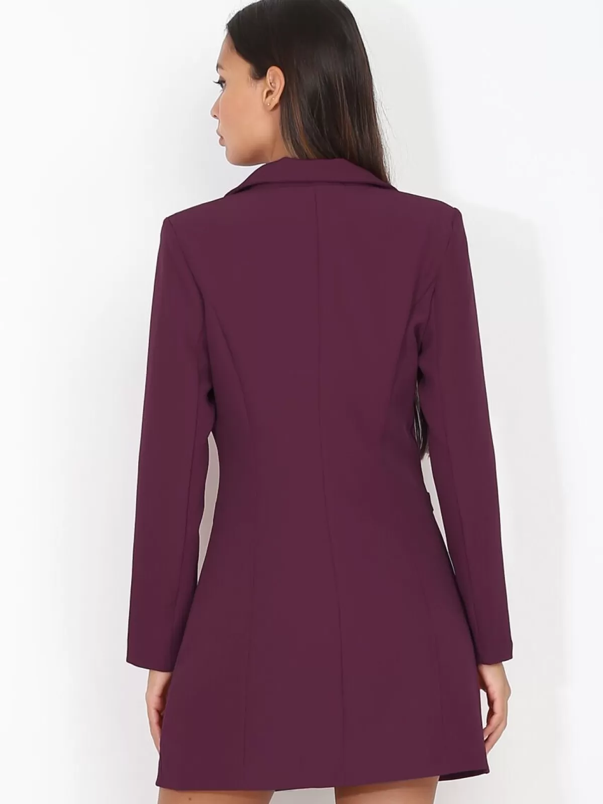 La Modeuse Business Collection | Grandes Tailles (44 Et +)*Robe blazer cintrée et boutonnée