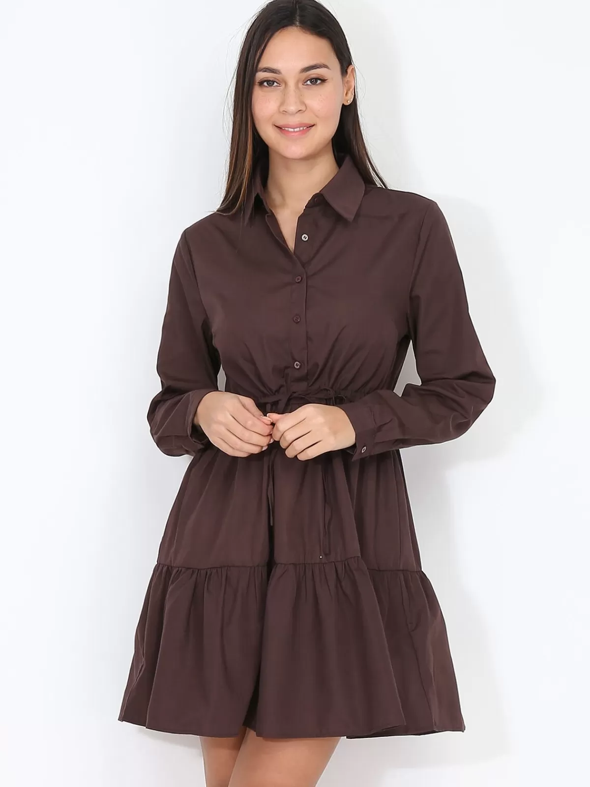 La Modeuse Business Collection | FASHION MATERNITY*Robe chemise à volants