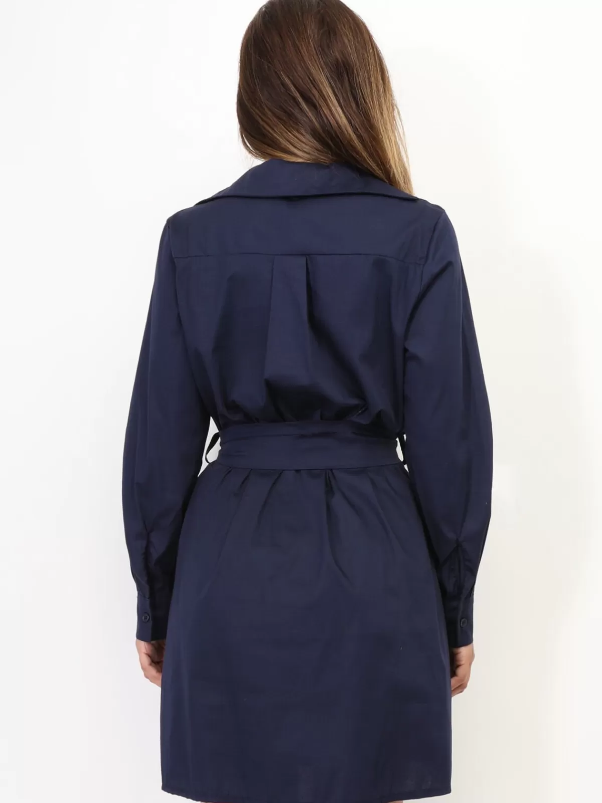 La Modeuse Robes | Robes Chemises*Robe chemisier à nouer