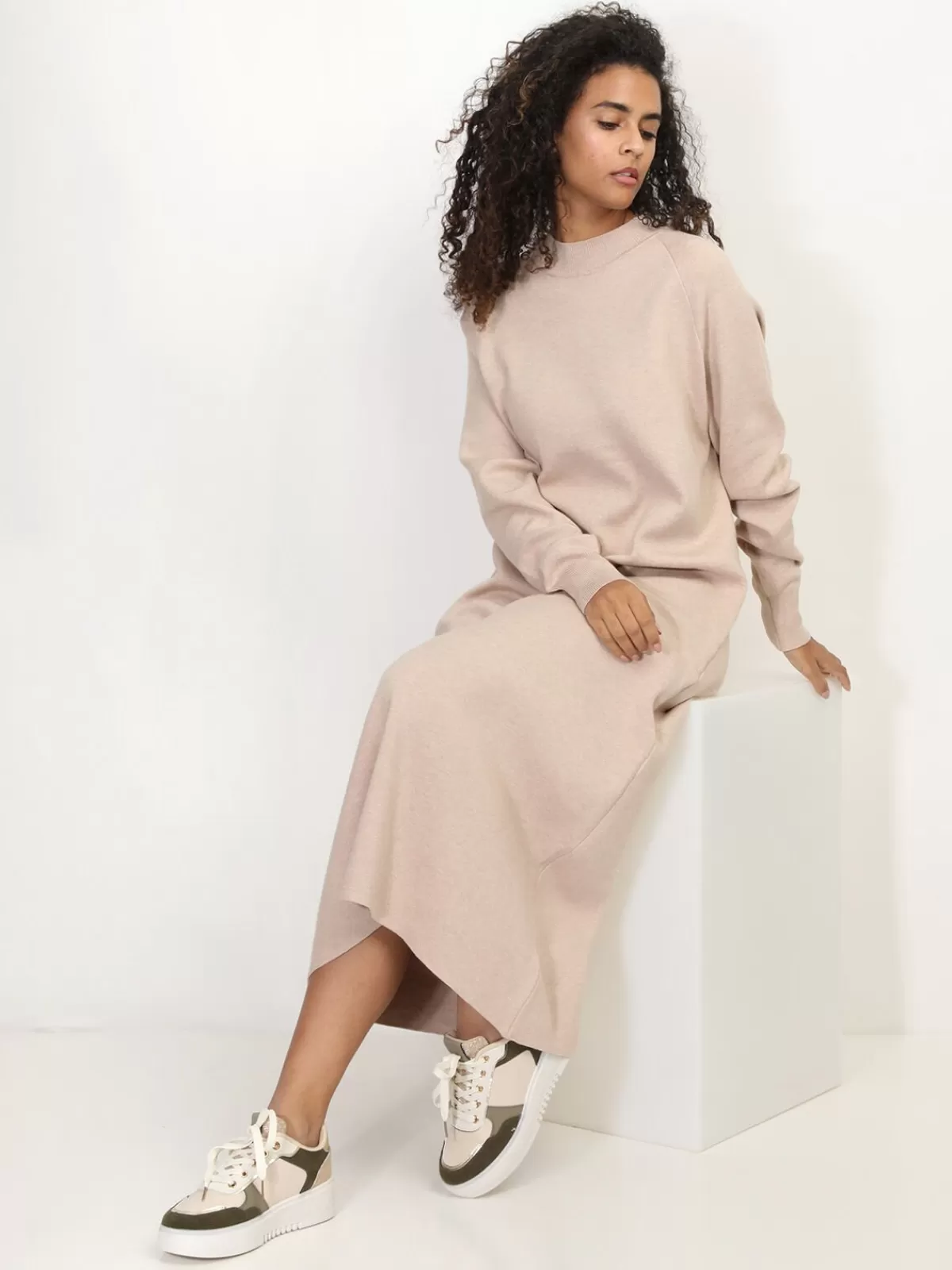 La Modeuse Robes | Robes Pull*Robe pull longue et ample