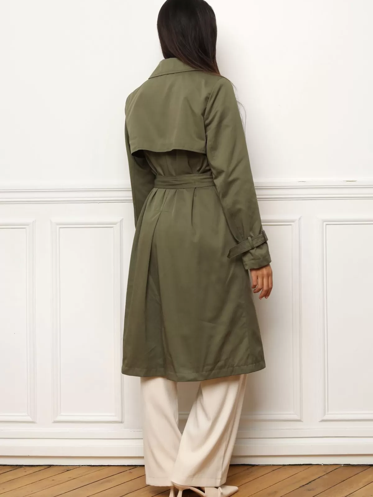 La Modeuse Trenchs*Trench mi-long avec ceinture