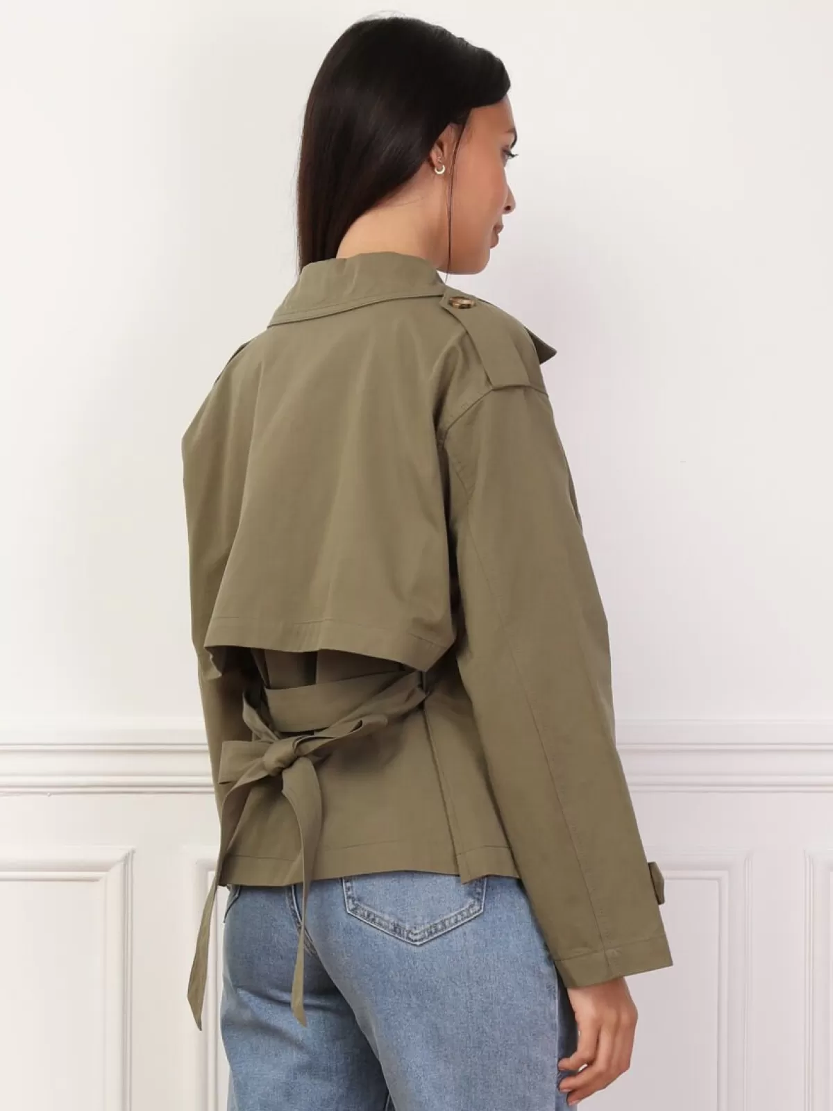 La Modeuse Best Sellers De La Modeuse | Business Collection*Trench-coat court ceinturé