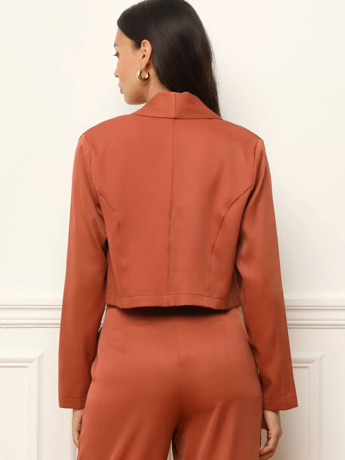 La Modeuse Best Sellers De La Modeuse | Business Collection*Veste blazer avec crop top